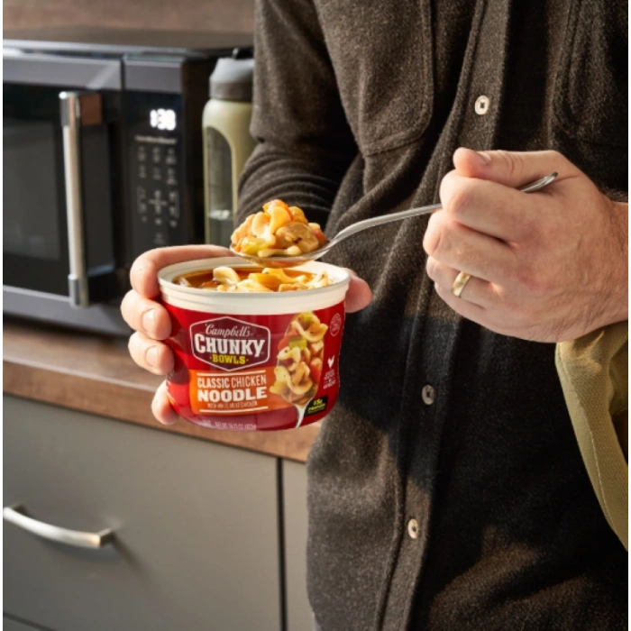 Campbells Chunky Blowls Classıc Chıcken Noodle Hazır Yemek 432 g