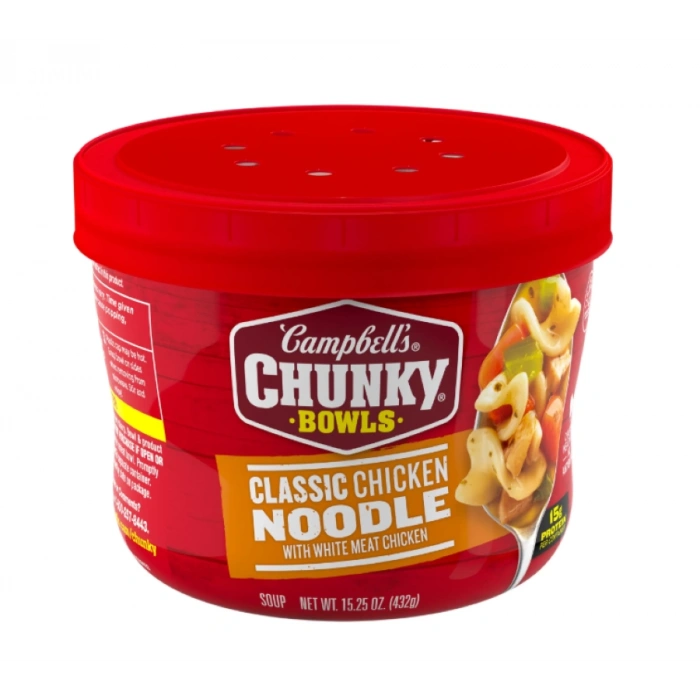 Campbells Chunky Blowls Classıc Chıcken Noodle Hazır Yemek 432 g
