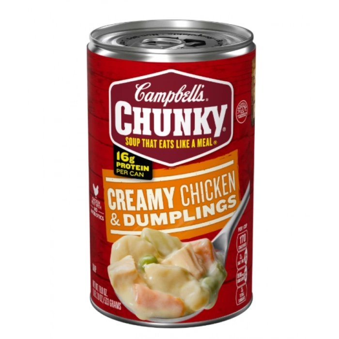 Campbells Chunky Soup That Eats Like A Meal Creamy Chıcken & Dumplıngs Hazır Konserve Yemek 533 g