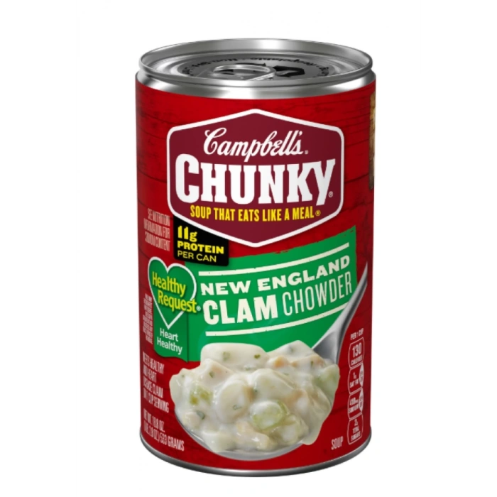 Campbells Chunky Soup That Eats Like A Meal New England Clam Chowder Hazır Konseve Yemek 533 g