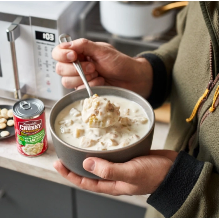 Campbells Chunky Soup That Eats Like A Meal New England Clam Chowder Hazır Konseve Yemek 533 g