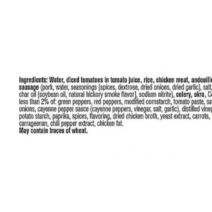 Campbells Chunky Soup That Eats Like A Meal Spıcy Chıcken and Sausage Gumbo Hazır Konserve Yemek 533 g