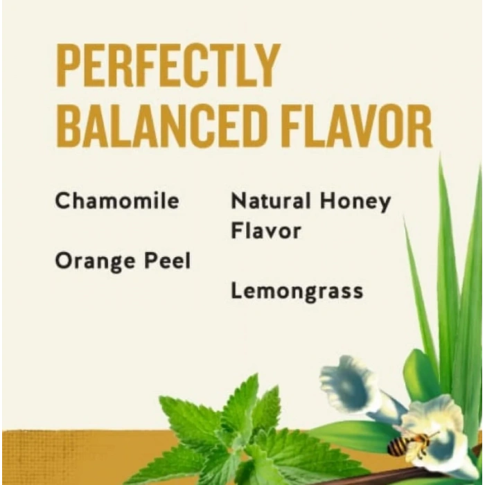 Celestıal Seasonıngs Honey Vanılla Chamomile Herbal Tea Caffeıne Free 20 Adet Poşet Çay 47 gr