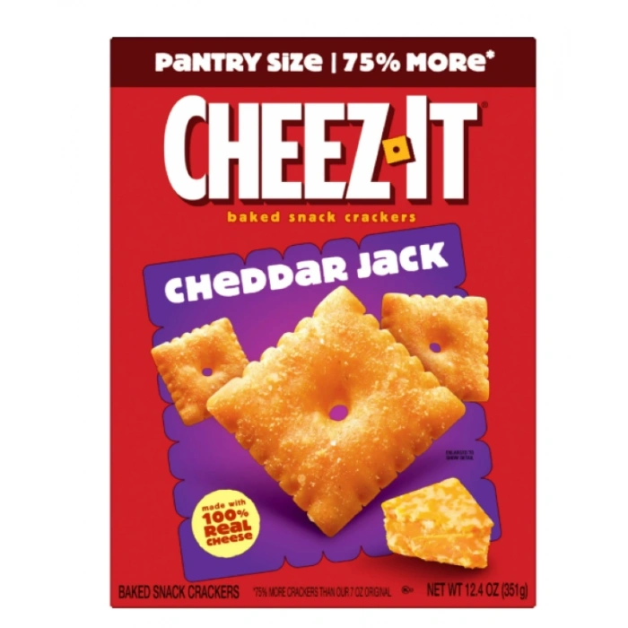 Cheez-ıt Baked Snack Crackers Cheddar Jack 351 gr