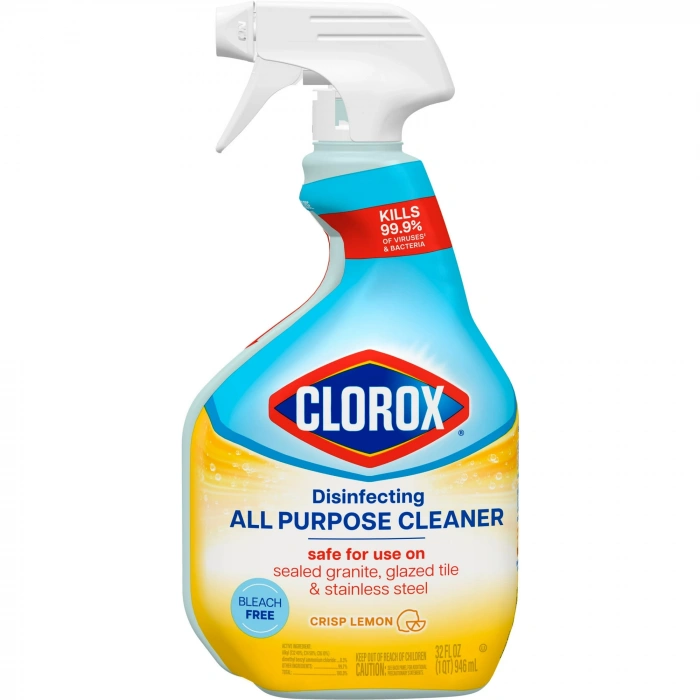 Clorox Disinfecting All Purpose Cleaner Bleach Free Crısp Lemon Çok Amaçlı Temizleyici 946 ml