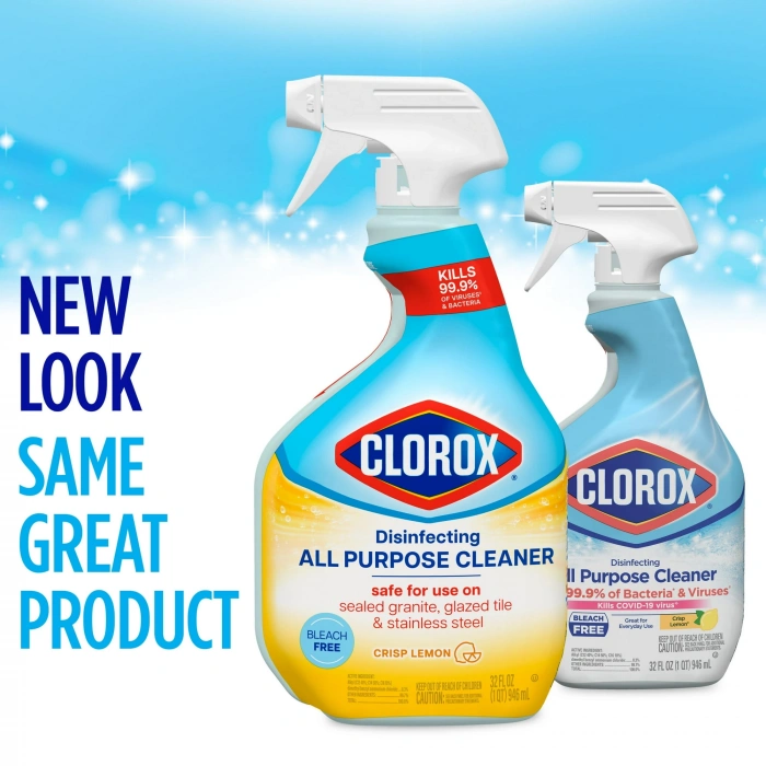 Clorox Disinfecting All Purpose Cleaner Bleach Free Crısp Lemon Çok Amaçlı Temizleyici 946 ml