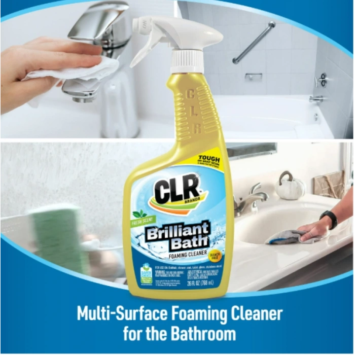 CLR Brands Brilliant Bath Foamıng Cleaner Fresh Scent Bnayo Temizleyici 768 ml