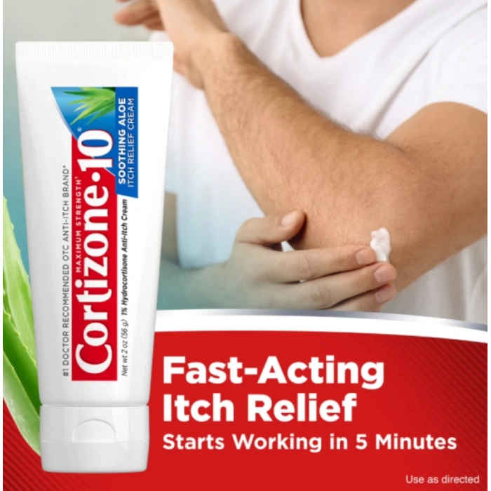 Cortizone-10 Maxımum Strength Soothıng Aloe Itch Relıef Cream 56 gr