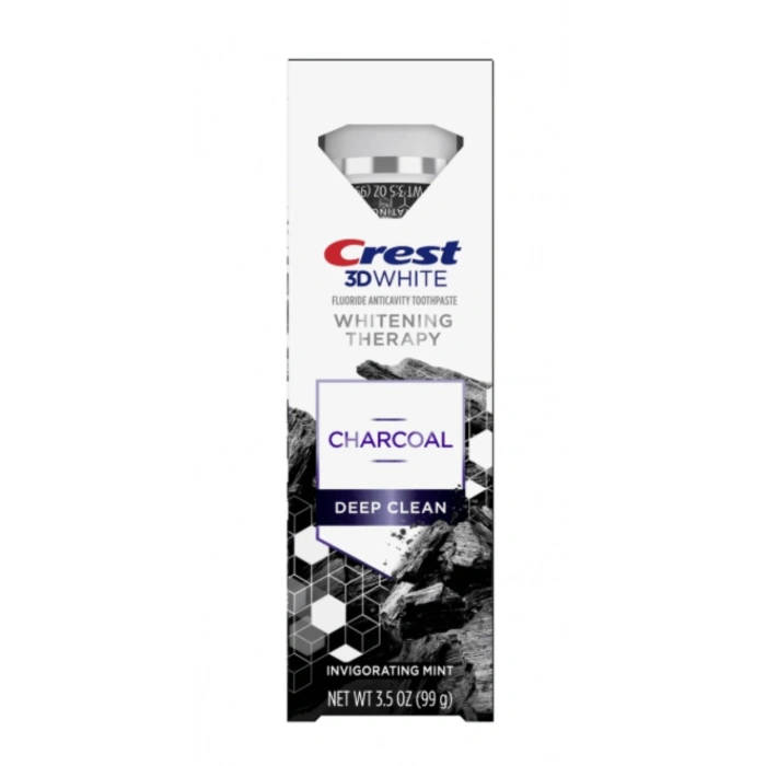 Crest 3D White Fluorıde Antıcavıty Toothpaste Whıteıng Therapy Charcoal Deep Clean Diş Macunu 99 gr
