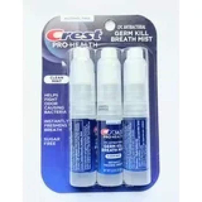 Crest Pro Health Germ Kıll Breath Mıst Clean Mınt 3lü Ağız Spreyi 7 ml