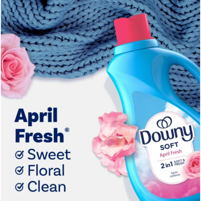 Downy Soft Aprıl Fresh 2in1 Soft Fresh Fabrıc Softener Çamaşır Yumuşatıcısı 3,29 ml