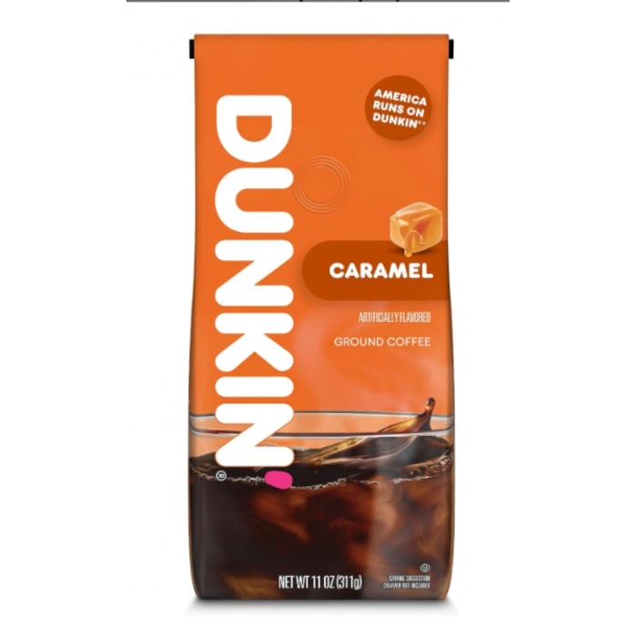 Dunkın Caramel Artfıcally Flavored Ground Coffee 311 g