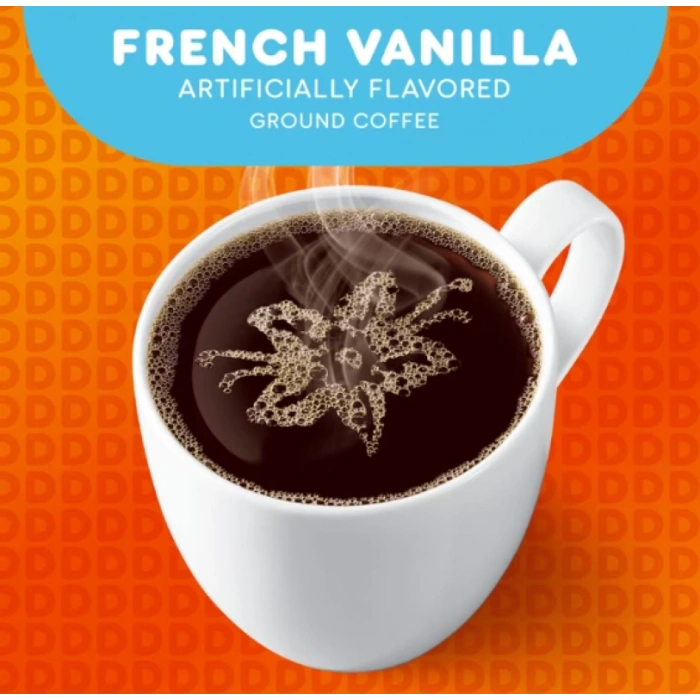 Dunkın French Vanılla Aromalı Öğütülmüş Kahve 510 g