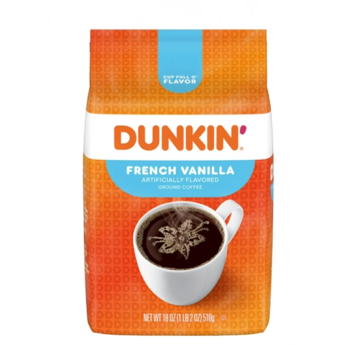 Dunkın French Vanılla Aromalı Öğütülmüş Kahve 510 g