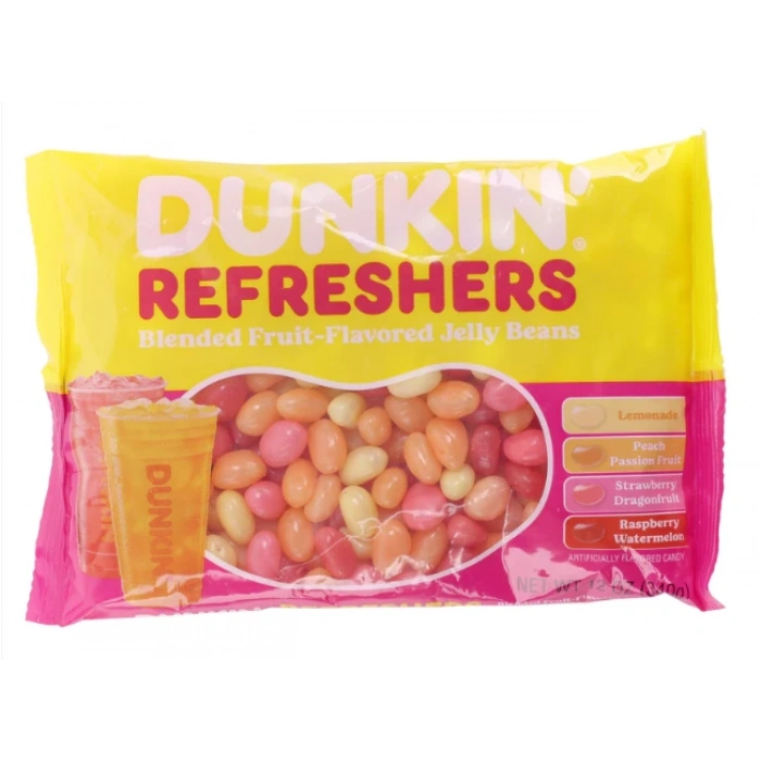 Dunkın Refreshers Blended Fruit-Flavored Jelly Beans Şekerleme 340 gr