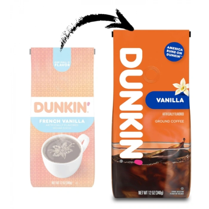 Dunkınn Vanılla Artfıcally Flavored Ground Coffee 340 g