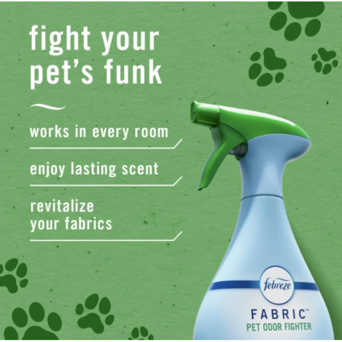 Febreze Fabrıc Pet Odor Fıghter Fıghts Odors & Freshens Fresh Scent Fabric Refresher 700 ml