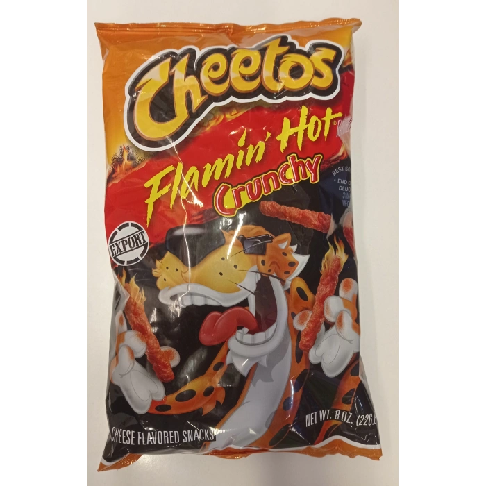 Flamin Hot Crunchy Chips 226,8 Gr.