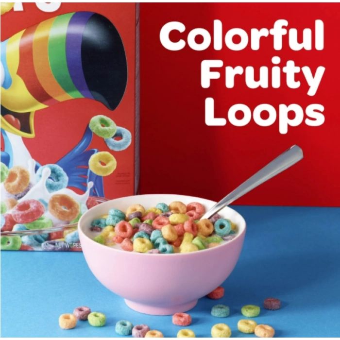 Froot Loops Natural Fruit Flovors Kahvaltılık Atıştırmalık Meyve Aromalı Gevrekler 32 OZ 910 gr