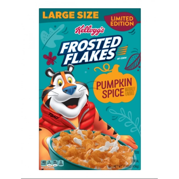 Frosted Flakes Of Corn Pumpkın Spıce Naturally Flovored Konflakes 436 gr