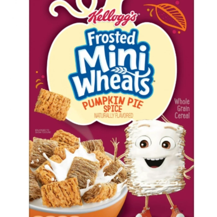 Frosted Mini Wheals Pumpkın Pıe Spıce Naturally Flavored Konflakes 504 gr