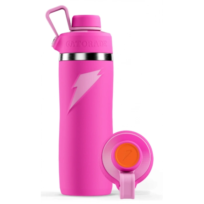 Gatorade Overtime Staınless Stell Bottle Wıth Screw Cap 650 ml