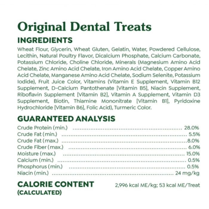 Greenies Dental Treats Orıgınal Large Doğal Köpek Ödülü 340 gr