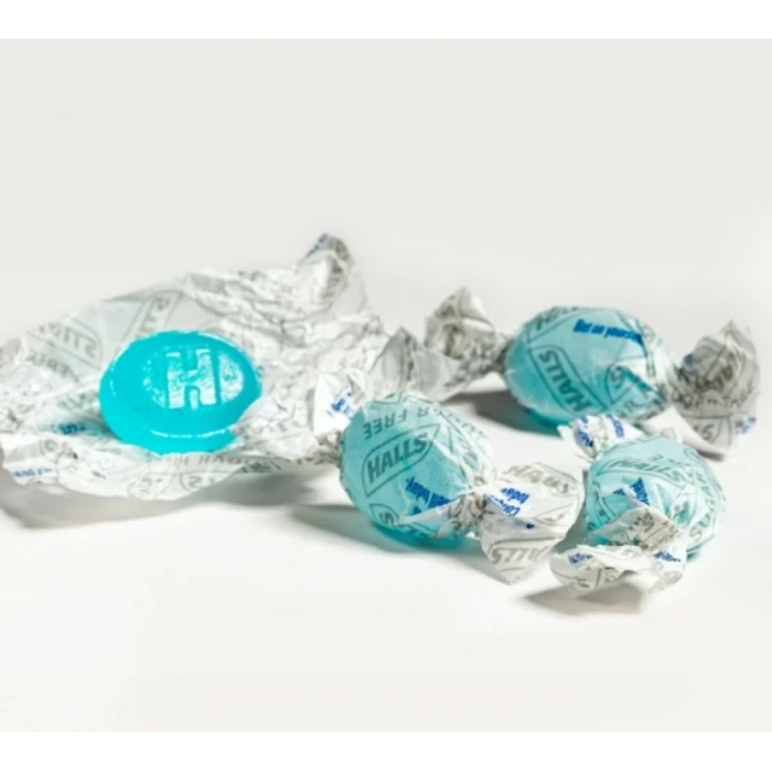 Halls Cough & Throat Relıef Sugar Free Mountaın Menthol Flavor 70 Drops