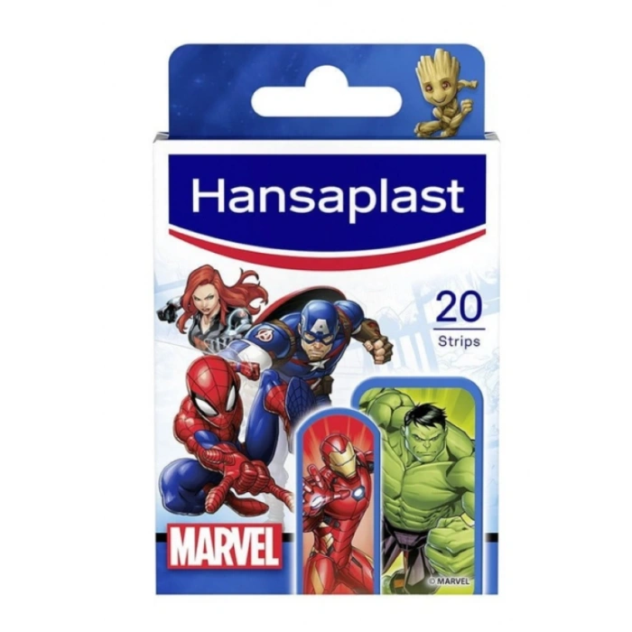 Hansaplast Marvel 20 Strips Yara Bandı