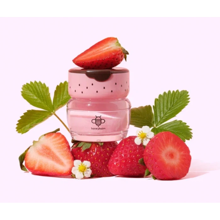 Honey Balm Strawberry Lip Scrub Çilekli Dudak Nemlediricisi 10 g