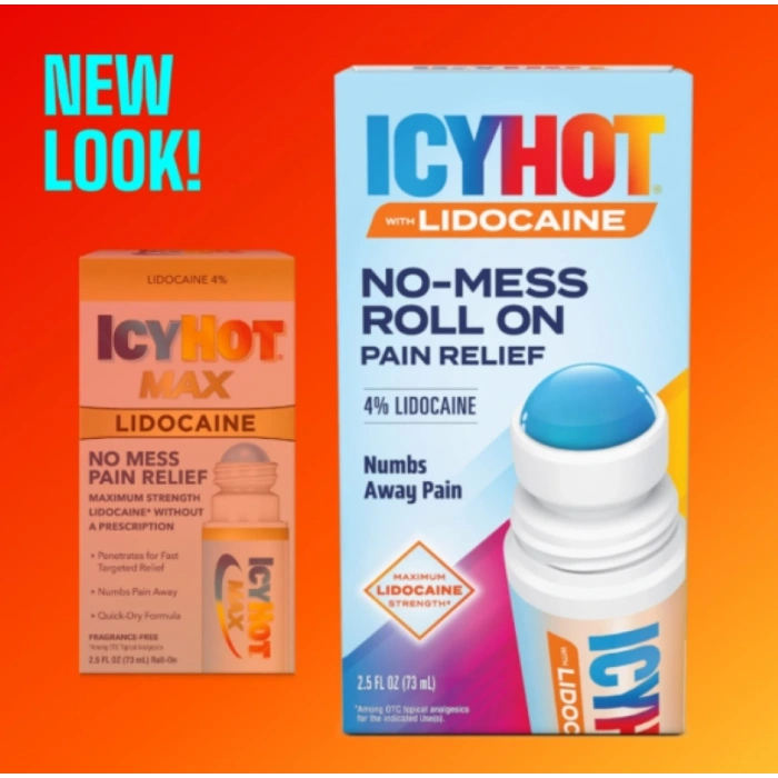 Icyhot Lıdocaıne No-Mees Roll on Vücut Kremi 73 ml
