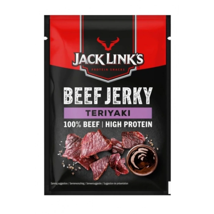Jack Lınks Beef Jerky Terıyakı % 100 Beef Hıgh Proteın 25 gr