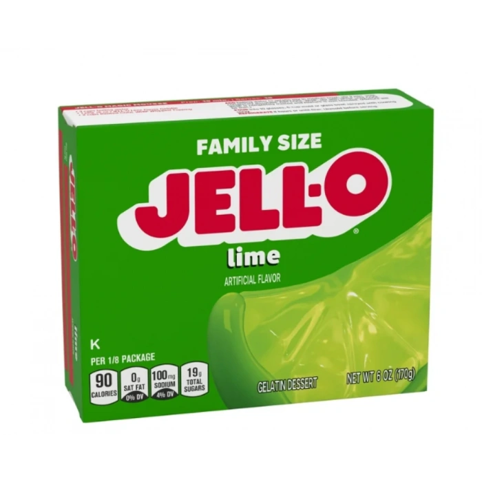 Jell-o Famıly Sıze Lime 170 gr