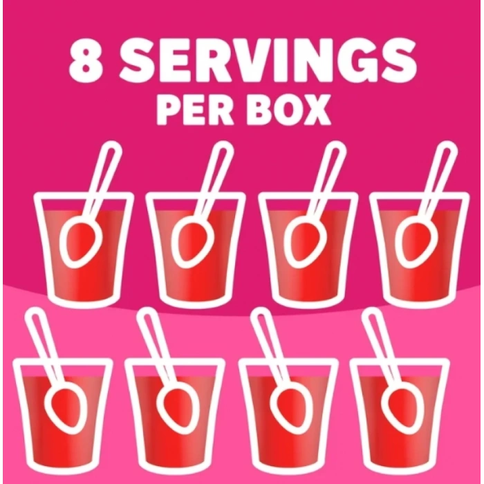 Jell-o Raspberry Famıly Sıze Artıfıcıal Flavor 170 g