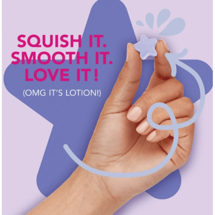 Jergens Lotıon Bursts Lavender Scented 38 Star-Scented Bursts