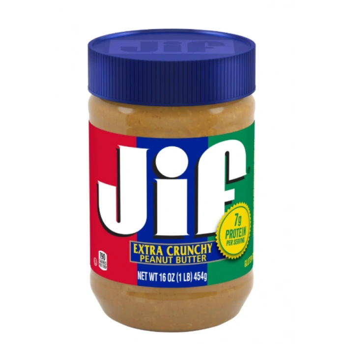 Jif Extra Crunchy Peanut Butter Fıstık Ezmesi 454 gr