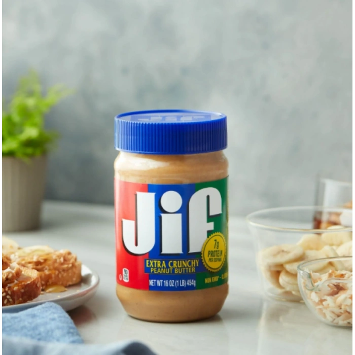 Jif Extra Crunchy Peanut Butter Fıstık Ezmesi 454 gr