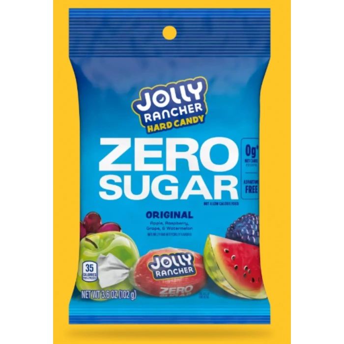 Jolly Rancher Hard Candy Zero Sugar Orıgınal Not A Low Calorıe Food Şekerleme 102 gr