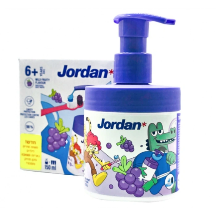 Jordan Toothpaste Pump 6+ Çocuklar İçin Pompalı Diş Macunu150 ml