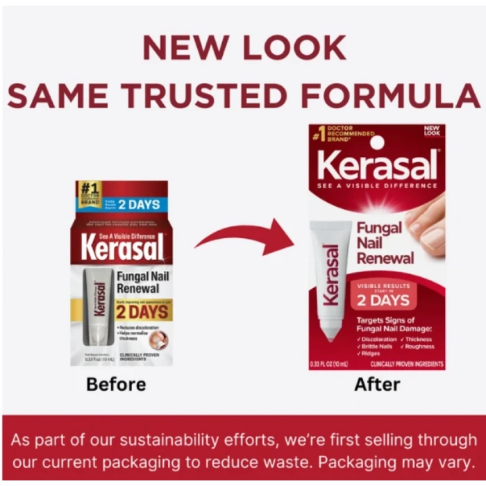 Kerasal See A Vısıble Dıfference Fungal Nail Renewal 10ml