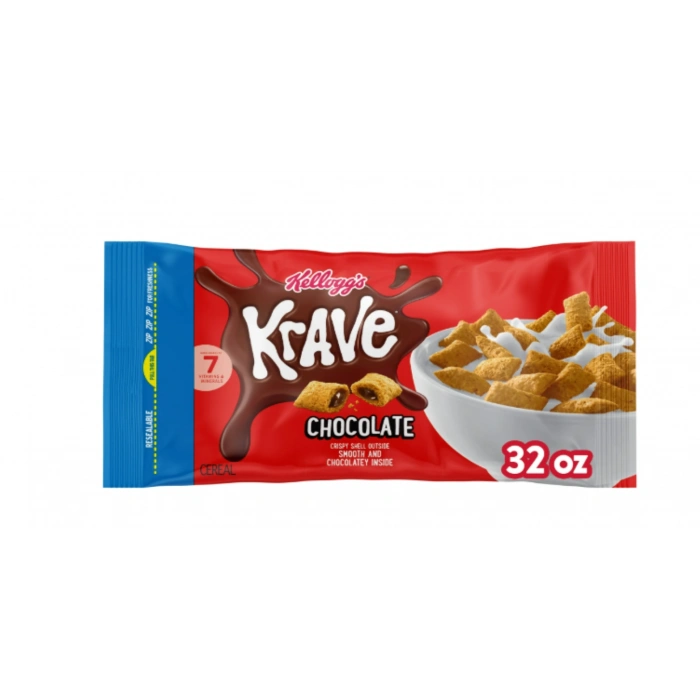 Krave Chocolate Crıspy Shell Outside Smooth and Chocolatey Inside 907 gr