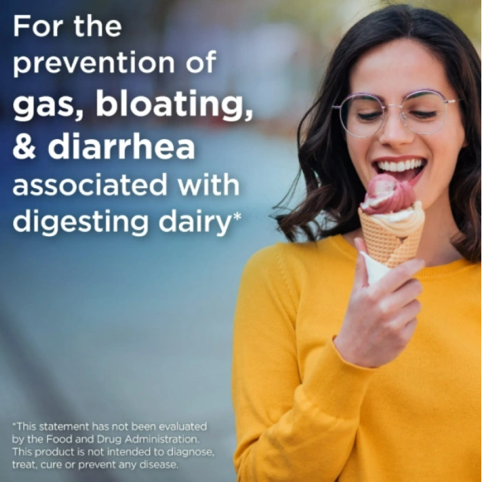 Lactaid Fast Act For the Prevention of Gas, Bloatıng & Dıarrhea 60 Adet