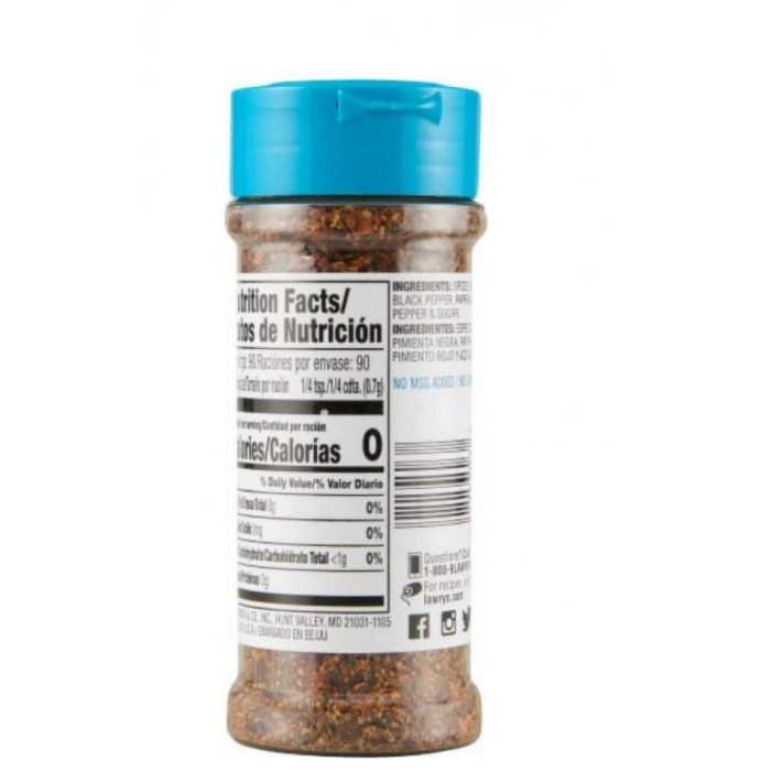 Lawrys Seasoned Pepper Baharatlı Biber 63 gr