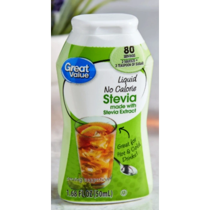 Great Value Liqid No Calorie Stvia Sıvı Tatlandırıcı 50 ml