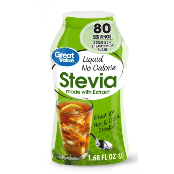 Great Value Liqid No Calorie Stvia Sıvı Tatlandırıcı 50 ml