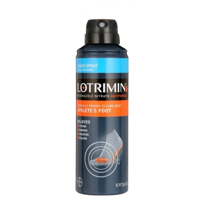 Lotrımın Lıquıd Sprey Cools The Burn Athletes Foot Ayak Spreyi 133 g