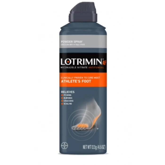 Lotrımın Powder Sprey Goes On Dry Talc Free Athletes Foot  Ayak Spreyi 133 g