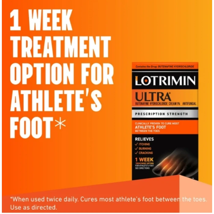 Lotrımın Ultra Prescrıptıon Strencth Athletes Ayak kaşıntı Kremi 30 gr