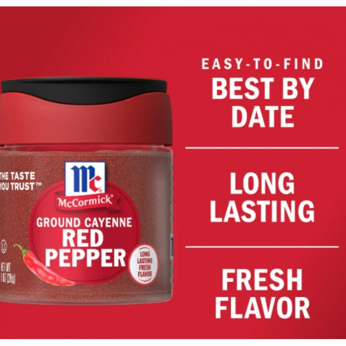 Mc Cormick Ground Cayenne Red Pepper 28 gr