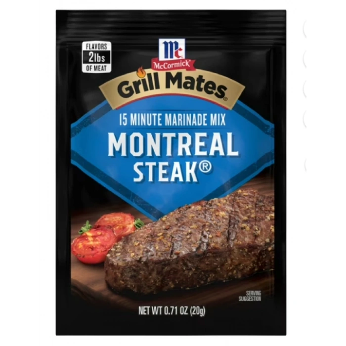 McCormick Grıll Mates 15 Mınute Marınade Mıx Montreal Steak 20 gr